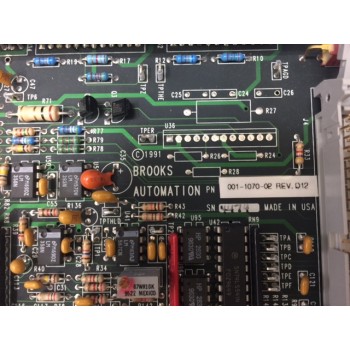 Brooks Automation 001-1070-02 Z-BOT CONTROL PCB